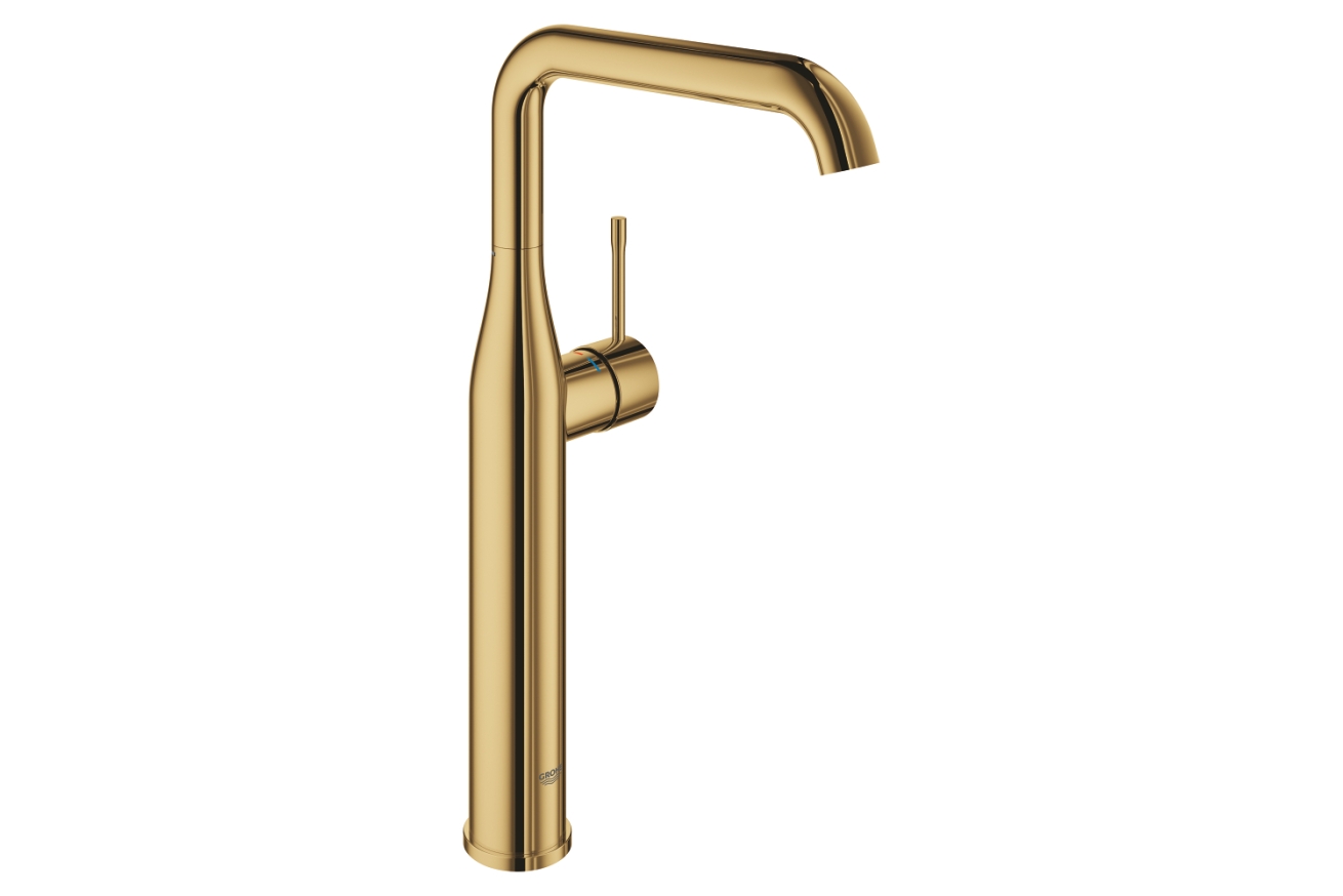 Смеситель для раковины GROHE Essence без донного клапана, XL-size, холодный рассвет глянец (24170GL1)