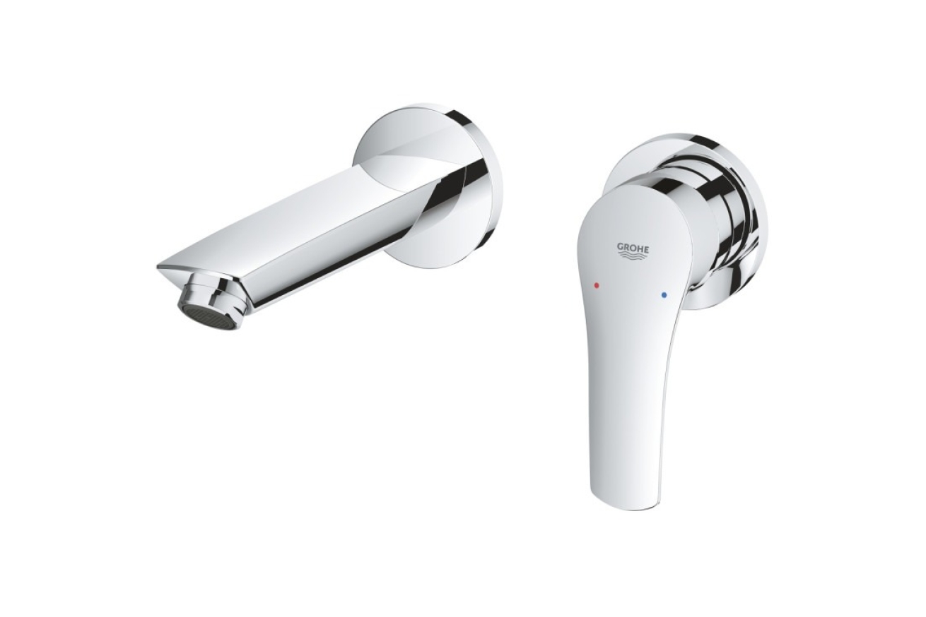 Внешняя часть смесителя для раковины GROHE Eurosmart на 2 отверстия, M-Size, хром (29338003)