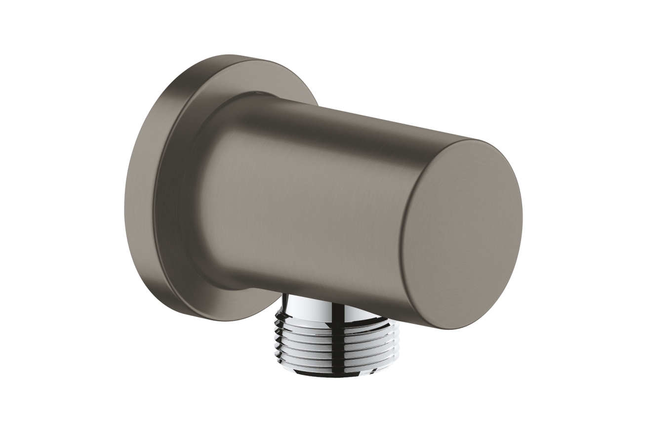 Подключение для душевого шланга GROHE Rainshower, темный графит матовый (27057AL0)
