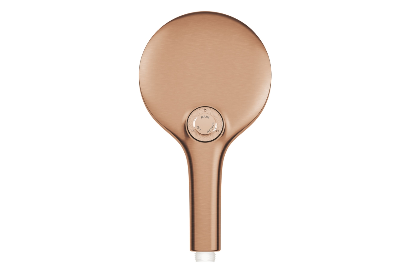 Ручной душ GROHE Rainshower SmartActive 130, 3 режима, теплый закат матовый (26574DL0)