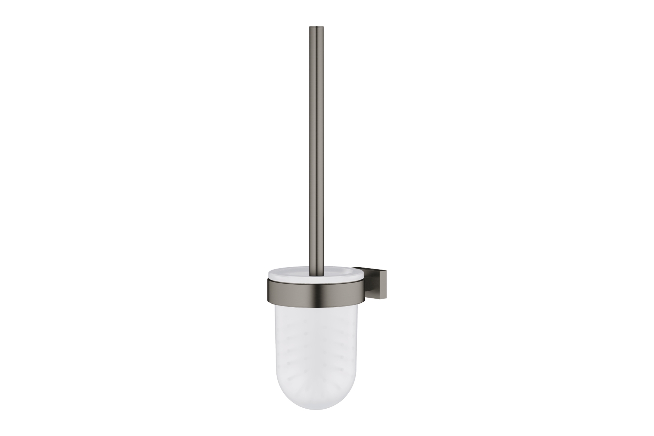 Туалетный ёршик GROHE Essentials Cube, темный графит матовый (40513AL1)