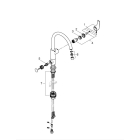 Смеситель для кухонной мойки GROHE Blue Pure Eurosmart, с функцией фильтрации, без фильтра в комплекте, хром (31722000)