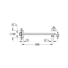 Душевой кронштейн GROHE Rainshower neutral 286 мм, хром (27709000)