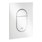 Панель смыва для унитаза GROHE Arena Cosmopolitan S, 3 режима, альпин-белый (37624SH0)