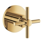 Внешняя часть вентиля GROHE Atrio, крестообразная ручка, холодный рассвет глянец (19069GL3)