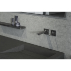 Внешняя часть смесителя для раковины GROHE Allure скрытого монтажа, на 2 отверстия, S-Size, темный графит глянец (19309A02)