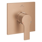 Внешняя часть смесителя для душа GROHE Allure скрытого монтажа, квадратная, теплый закат матовый (19317DL1)