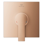 Внешняя часть смесителя для душа GROHE Allure скрытого монтажа, квадратная, теплый закат матовый (19317DL1)