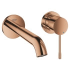 Внешняя часть смесителя для раковины GROHE Essence на 2 отверстия, M-Size, теплый закат глянец (19408DA1)