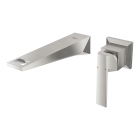 Внешняя часть смесителя для раковины GROHE Allure Brilliant настенного монтажа на 2 отверстия, вынос 210 мм, суперсталь (19783DC0)