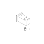 Готовый комплект для ванной комнаты GROHE Eurocube, с верхним душем Tempesta 250 Cube, хром (25239000)