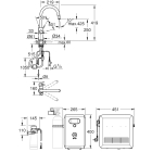 Смеситель для кухни GROHE Blue Professional, Wi-Fi, суперсталь (31325DC2)