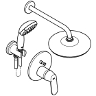 Душевая система GROHE Eurosmart Cosmopolitan со смесителем для ванны, хром (25219001)