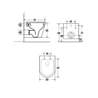 Комплект инсталляции GROHE 38772SH0 с унитазом AQUAme AQM2001 и сиденьем с микролифтом (NW0176)