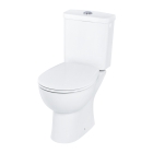 Готовый комплект напольного унитаза GROHE Bau Ceramic, альпин-белый (39347000)