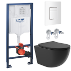 Комплект инсталляции GROHE Rapid SL 38772SH0 с унитазом Aqueduto OVO OVO0140 и раковиной Aqueduto ESPIRAL ESP0340 (NW0384)