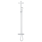 Душевая система GROHE Tempesta Cosmopolitan System 250 Cube с термостатом для ванны, хром (26691000)