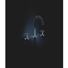 Смеситель для раковины GROHE Atrio двухвентильный на 3 отверстия, хром (20008003)