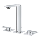 Смеситель для раковины GROHE Allure на 3 отверстия, с донным клапаном, M-Size, хром (20188001)