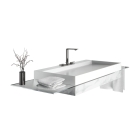Смеситель для раковины GROHE Allure на 3 отверстия, с донным клапаном, M-Size, темный графит глянец (20188A01)