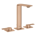 Смеситель для раковины GROHE Allure на 3 отверстия, с донным клапаном, M-Size, теплый закат матовый (20188DL1)