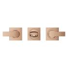 Внешняя часть смесителя для раковины GROHE Allure скрытого монтажа, на 3 отверстия, S-Size, теплый закат матовый (20189DL2)