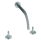 Смеситель для раковины GROHE Atrio Icon 3D двухвентильный на 3 отверстия, нержавеющая сталь (20614SD0)