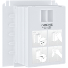 Система инсталляции для унитаза, GROHE Rapid SL 3 в 1с панелью смыва Arena Cosmopolitan S, хром (39504000)