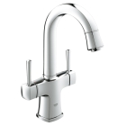 Смеситель для раковины GROHE Grandera с донным клапаном и поворотным изливом, хром (21107000)