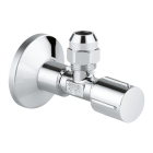 Вентиль угловой GROHE 1/2″-3/8″ для подключения смесителей, хром (22039000)