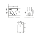 Комплект инсталляции GROHE 38811KF0 с унитазом AQUAme AQM2004 и сиденьем с микролифтом (NW0174)
