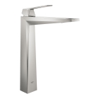 Смеситель для раковины GROHE Allure Brilliant, XL-Size, гладкий корпус, суперсталь (23114DC0)