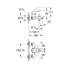 Готовый комплект для ванной комнаты GROHE BauLoop (NB0056)