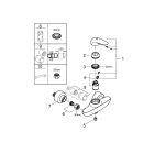 Смеситель для душа GROHE Eurostyle, хром (23722003)