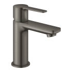 Смеситель для раковины GROHE Lineare с нажимным донным клапаном, темный графит матовый (23791AL1)