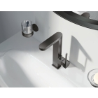 Смеситель для раковины GROHE Plus с донным клапаном, L-Size, темный графит матовый (23851AL3)