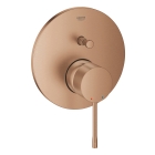 Внешняя часть смесителя для ванны GROHE Essence на 2 потребителя, теплый закат матовый (24058DL1)
