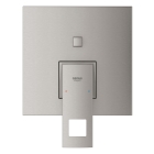 Внешняя часть смесителя для ванны GROHE Eurocube с переключателем на 2 положения, суперсталь (24062DC0)