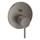 Внешняя часть смесителя для ванны GROHE Atrio на 2 потребителя, темный графит матовый (24066AL3)