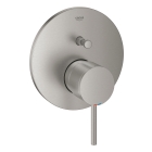 Внешняя часть смесителя для ванны GROHE Atrio на 2 потребителя, суперсталь (24066DC3)