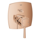 Внешняя часть смесителя для ванны GROHE Grandera, теплый закат глянец (24068DA0)