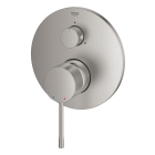 Внешняя часть смесителя для ванны GROHE Essence с переключателем на 3 положения, суперсталь (24092DC1)