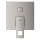 Внешняя часть смесителя для ванны GROHE Eurocube с переключателем на 3 положения, суперсталь (24094DC0)