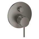 Внешняя часть смесителя для ванны GROHE Atrio на 3 потребителя, темный графит матовый (24096AL3)