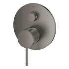 Внешняя часть смесителя для ванны GROHE Atrio на 3 потребителя, темный графит матовый (24096AL3)