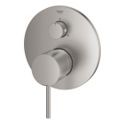 Внешняя часть смесителя для ванны GROHE Atrio на 3 потребителя, суперсталь (24096DC3)