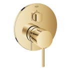 Внешняя часть смесителя для ванны GROHE Atrio на 3 потребителя, холодный рассвет глянец (24096GL3)