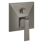 Внешняя часть смесителя для ванны GROHE Allure Brilliant с переключателем на 3 положения, темный графит матовый (24099AL0)