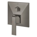 Внешняя часть смесителя для ванны GROHE Allure Brilliant с переключателем на 3 положения, темный графит матовый (24099AL0)