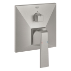 Внешняя часть смесителя для ванны GROHE Allure Brilliant с переключателем на 3 положения, суперсталь (24099DC0)